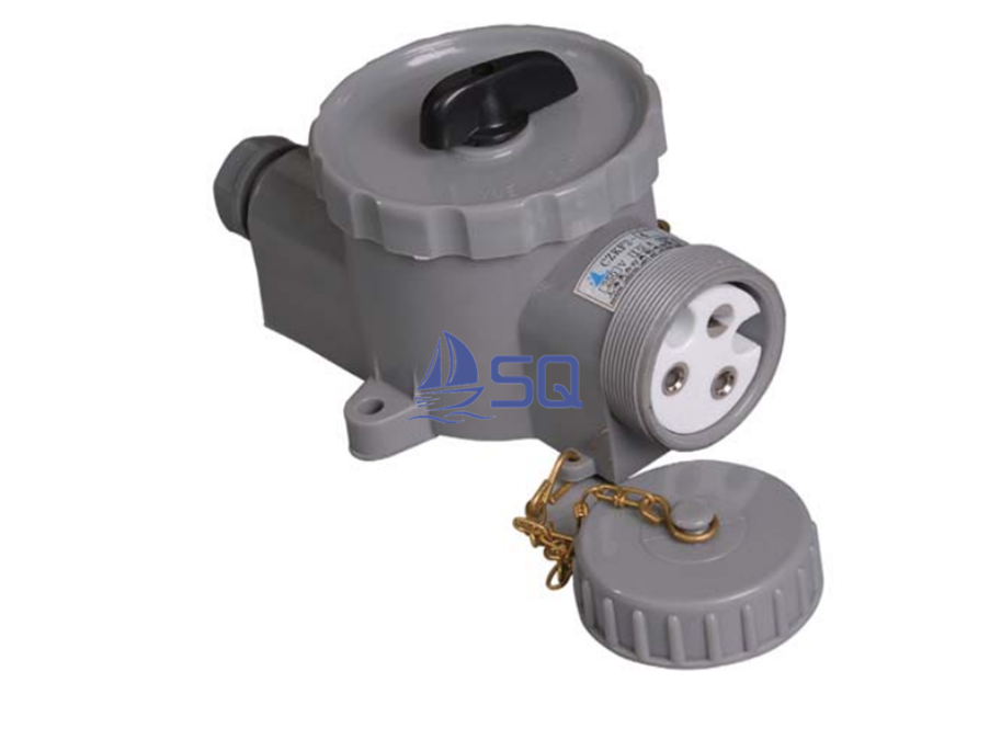 Marine Nylon Socket With Switch Type B