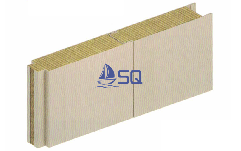 Marine Ship Type A Composite Rock Wool Wall Panel