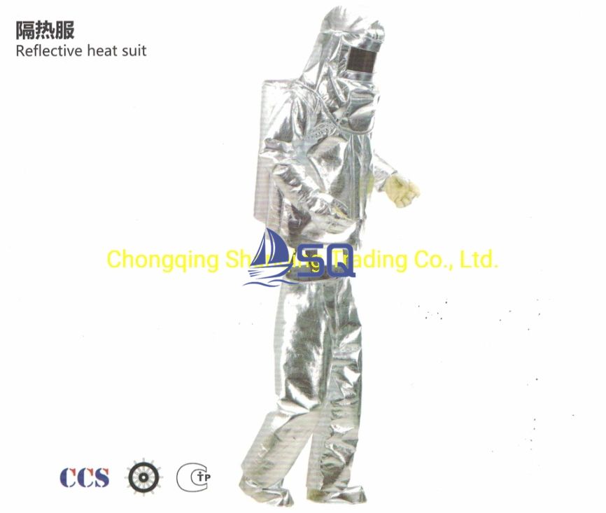 Marine Fire Fighting Reflective Heat Suit