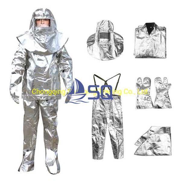 Marine Fire Fighting Reflective Heat Suit