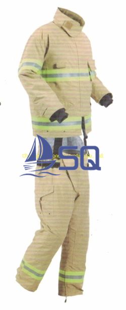 Marine Firefighters Fire Protection Clothing