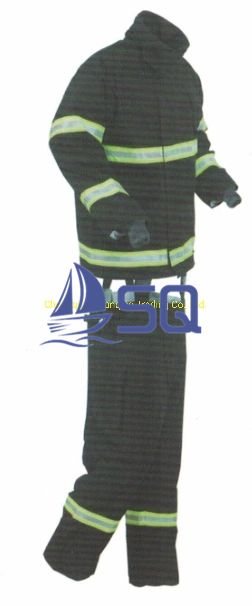 Marine Firefighters Fire Protection Clothing