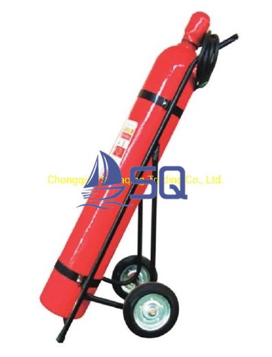 Marine Wheeled Carbon Dioxide Fire Extinguisher