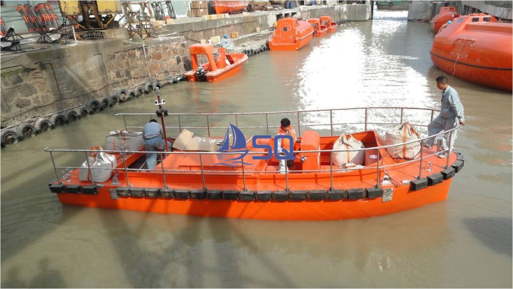 Working Boat Rescue Boat