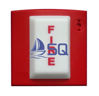 Fire audible and visual alarm non address type