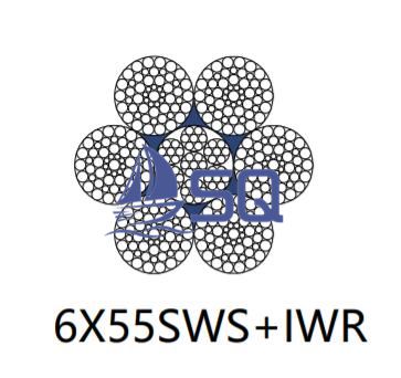 Marine Wire Rope 6X55SWS+IWR