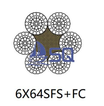 Marine Wire Rope 6X64SFS+FC