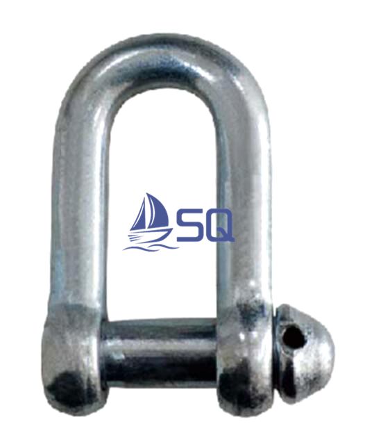 Trawling Shackles With Round Head Screw Pin