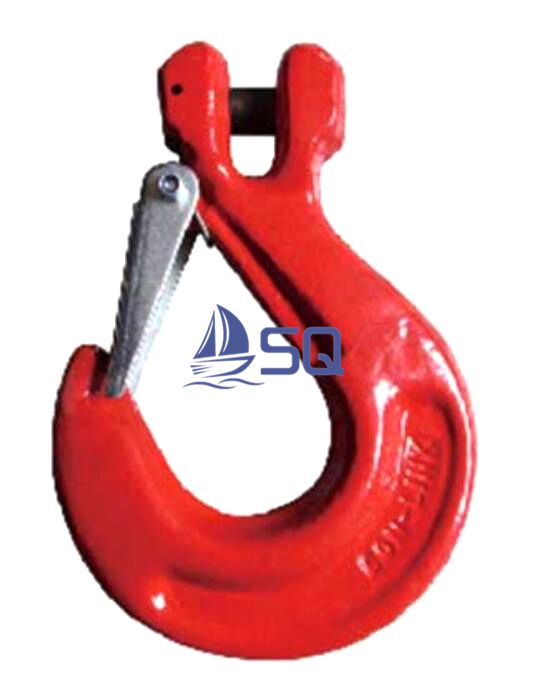 Clevis Slip Hooks With Lactched Italian Type