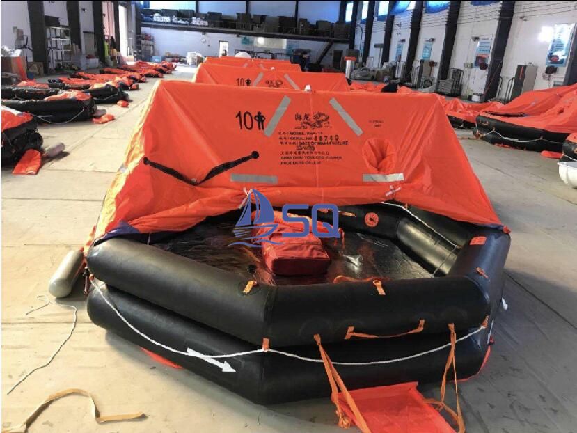 KHA type throw-over board inflatable liferafts