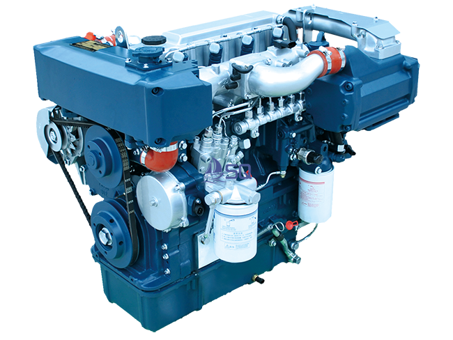 High-speed boat engine