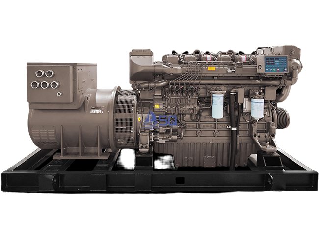 Marine diesel genset